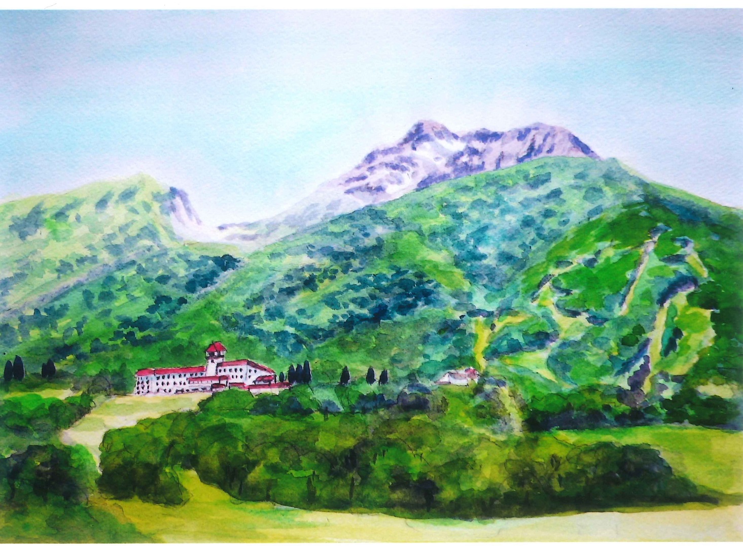 水彩画 Ⓐ