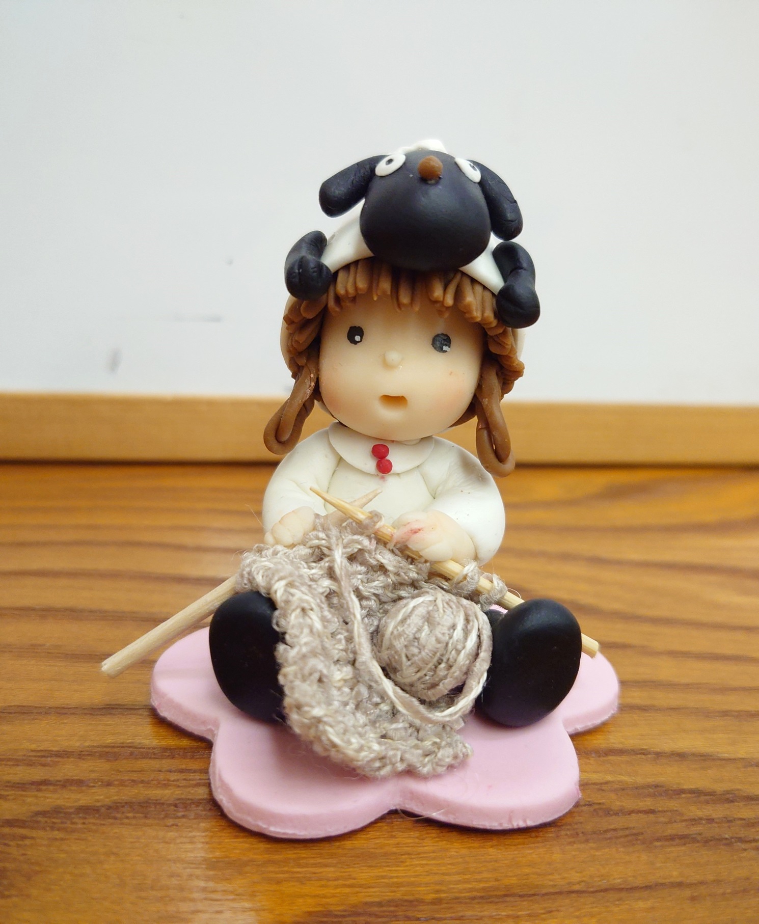 パン粘土で作る干支「未」