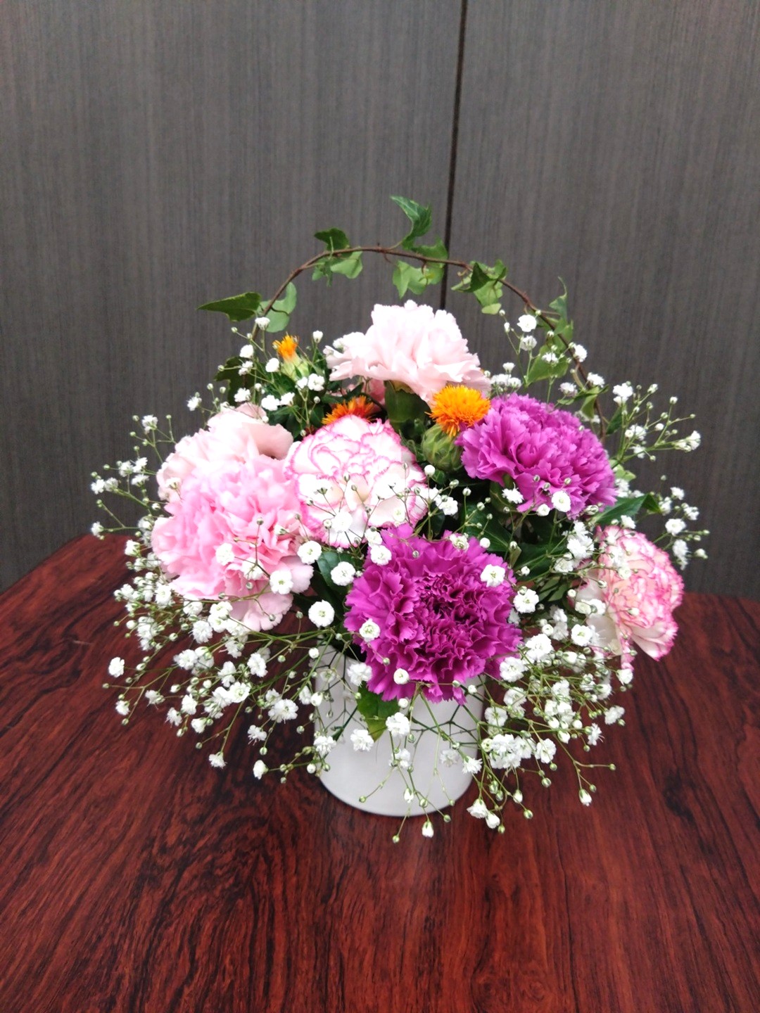 5月「母の日のアレンジ」