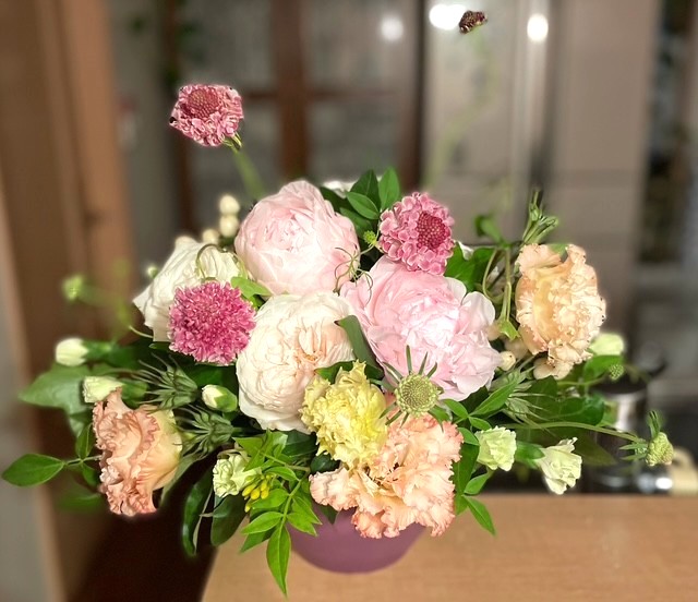 5月「ナチュラルバスケットアレンジ」