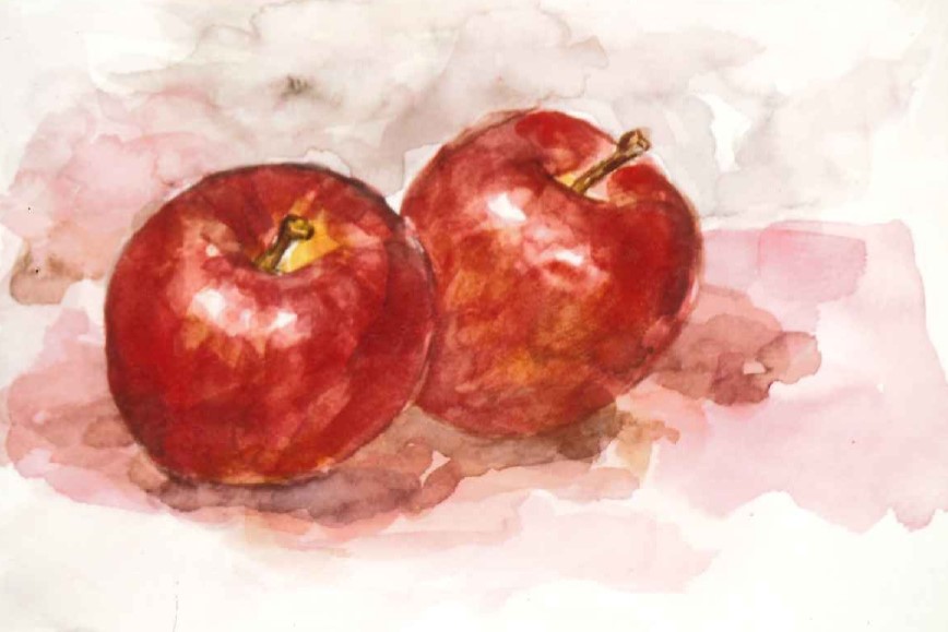 楽しい透明水彩