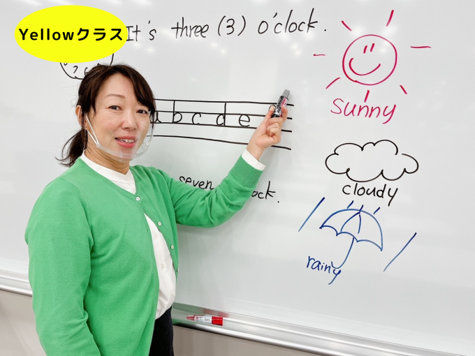 こども英語コアキッズイングリッシュ②【ふむふむレッスン】7月期　Yellowクラス（経験者）