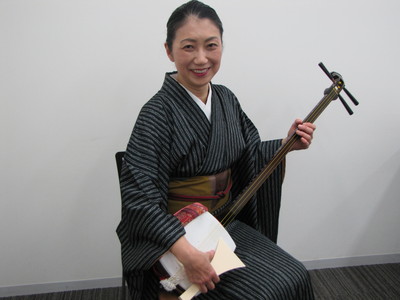 端唄三味線 弾き唄いAB　(個人指導30分）