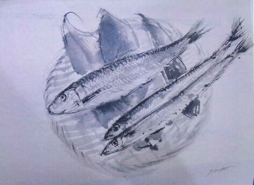 水墨画スケッチ講座