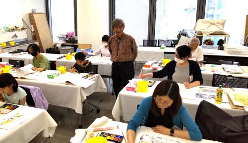 大人も子どもも！日曜絵画教室　~水彩・デッサン~ ※４月期