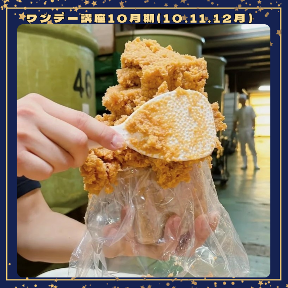 【me-gaco】特別企画　「味噌仕込み＋味噌盛り」～今食べる味噌と半年後出来上がる味噌のダブルタイプ！！～