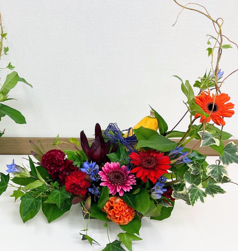 長岡教室【ワンデー講座】～オータムフラワーレッスン～ ナチュラル素材の花あそび
