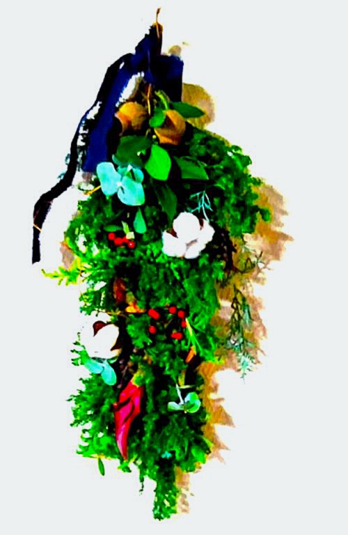 1day＜年末＞年末年始も楽しめるXmas スワッグ