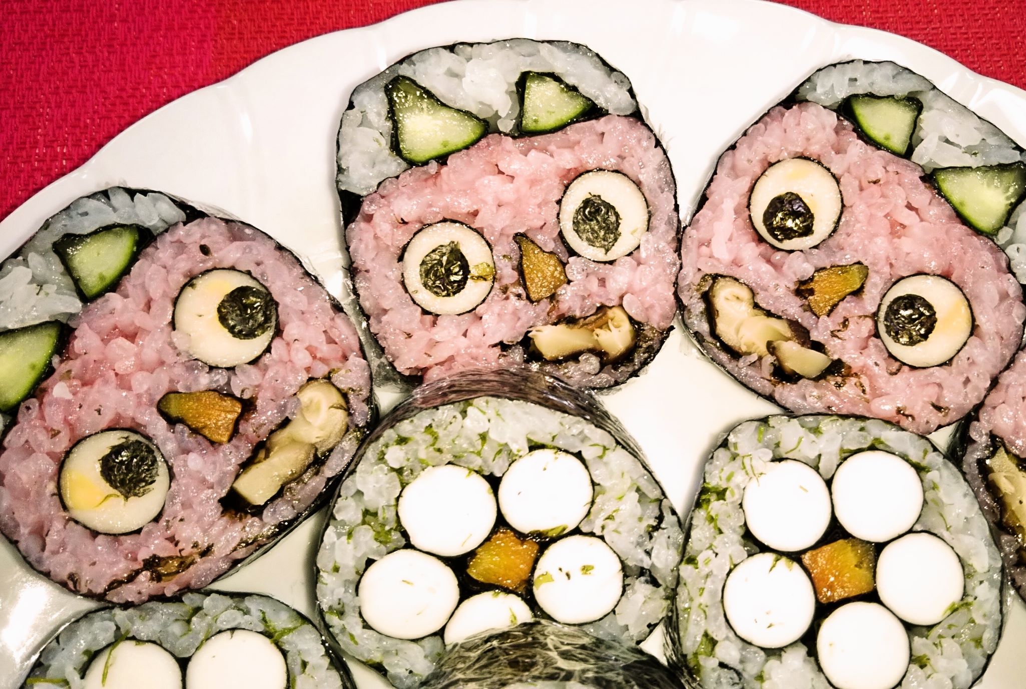 デコ巻きずしで節分を楽しみましょう！！