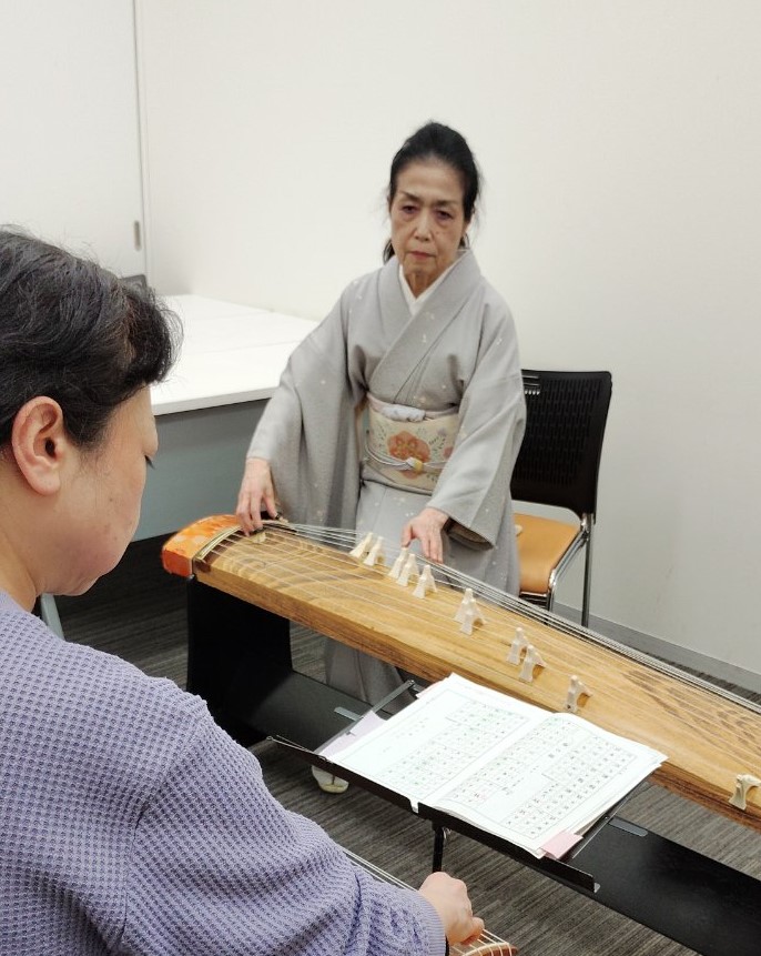 箏曲～名曲とともに～Ｂ経験者（※個人指導45分）
