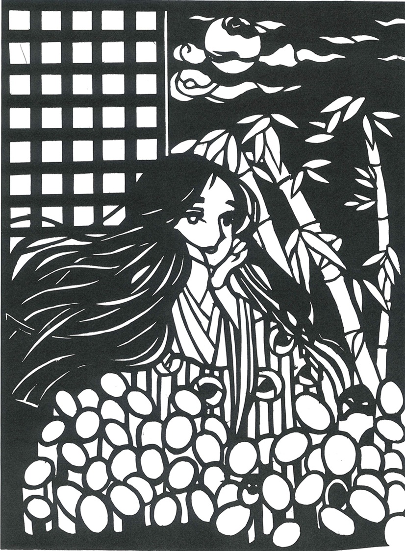 季節を切り絵で楽しみましょう