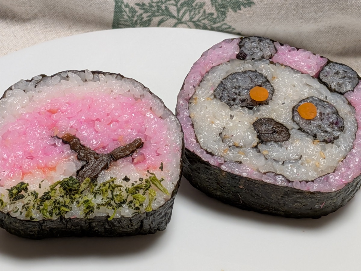 お花見にぴったり♪ かわいい飾り巻き寿司