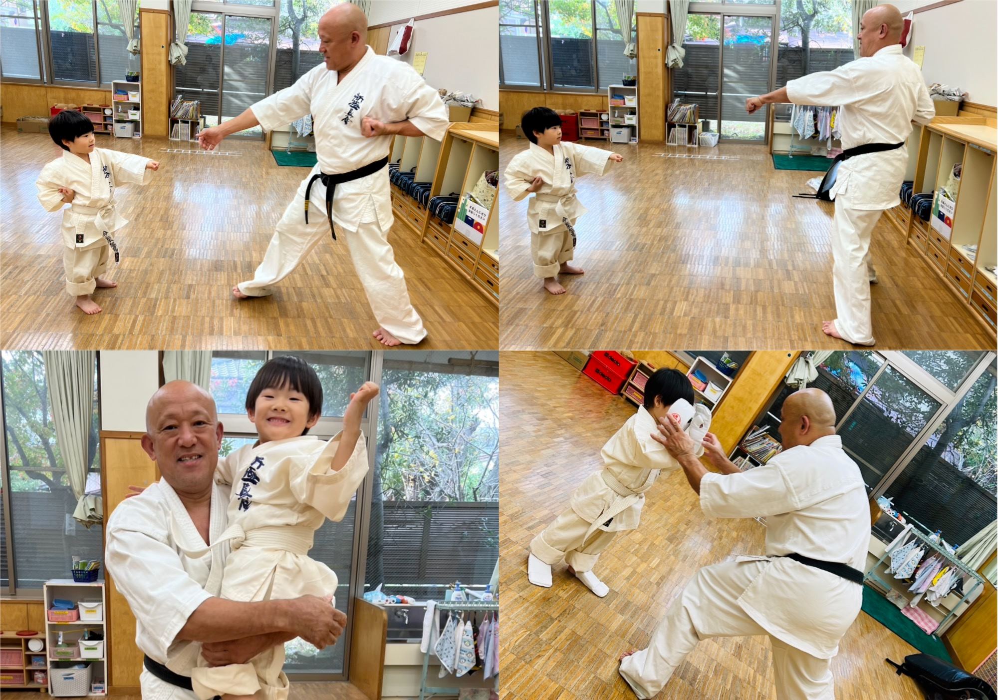 新極真カラテ　キッズカラテ　【ふむふむレッスン】