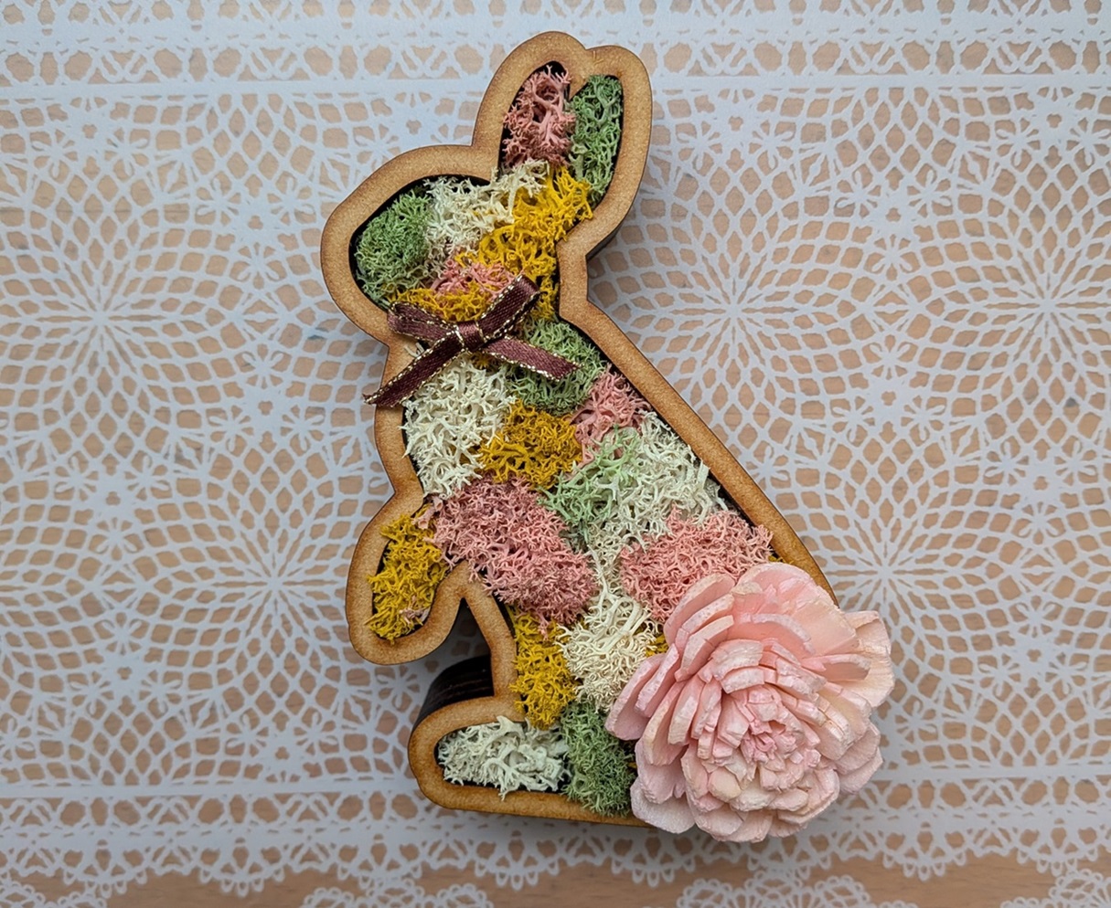 1day　ふわもこモスでうさぎさん作り～スカンディアモス～