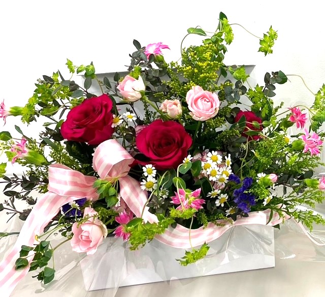 長岡教室【ワンデー講座】フレッシュフラワーアレンジメント