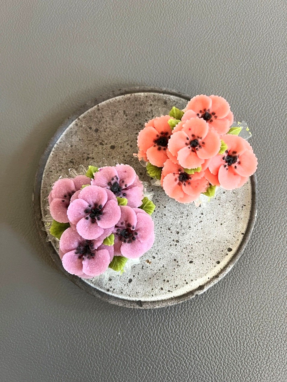 長岡教室【me-gaco】～からだに優しいお菓子を学ぶ～   あんこのお花®体験教室 【初級】