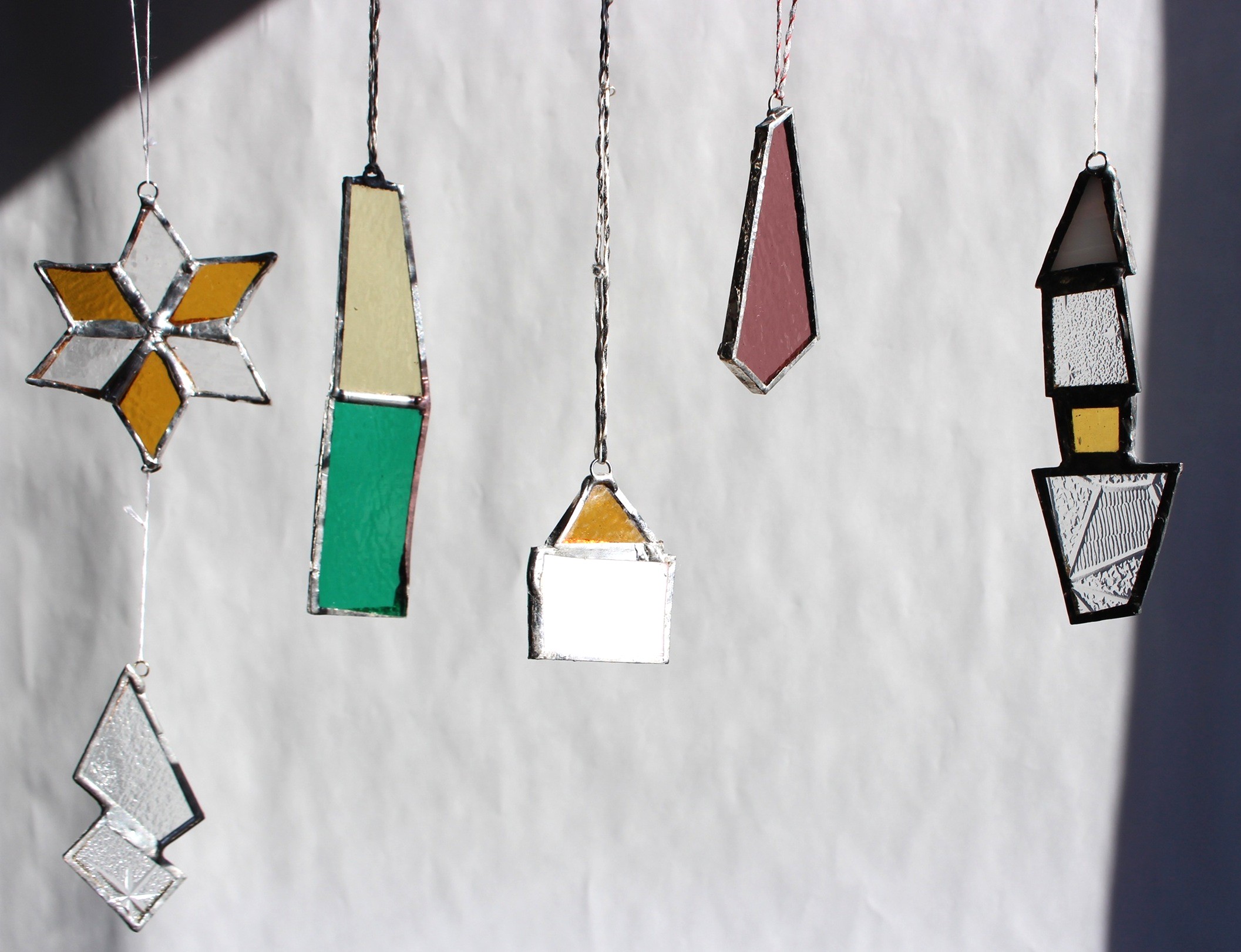  長岡教室【ワンデー講座】ステンドグラスの壁掛けオーナメントづくり