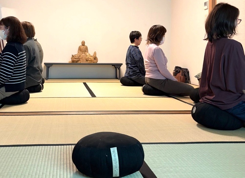  長岡教室【ワンデー講座】坐禅に親しむ ～からだとこころを調える～
