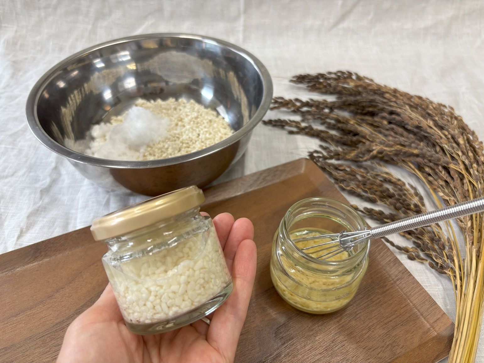 長岡教室【ワンデー講座】腸活で免疫力アップ！ 手づくり塩こうじとドレッシングづくり