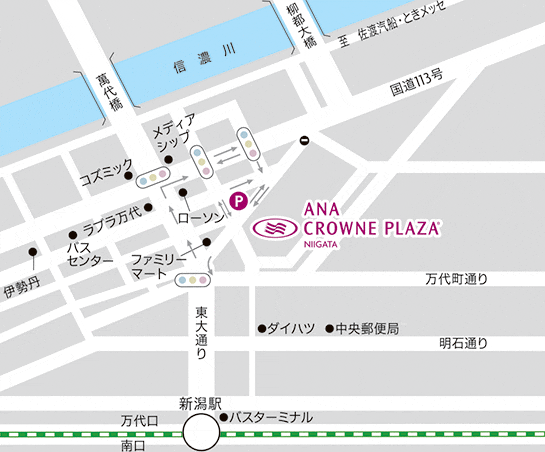 ANAクラウンプラザホテル新潟16F　スカイバーリオンドール