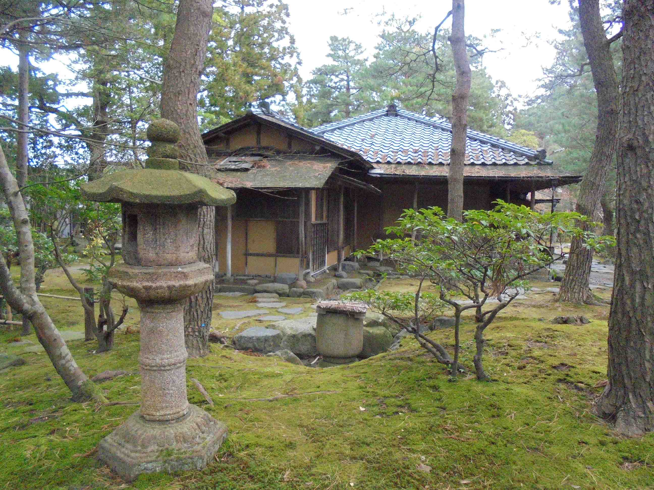 国指定名勝 清水園 茶室「翠濤庵・同仁斎・松月亭」(新発田市)