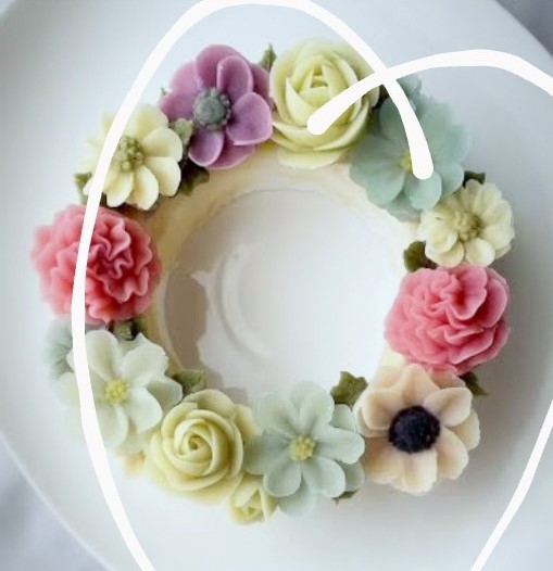 あんこの花しぼり和菓子
